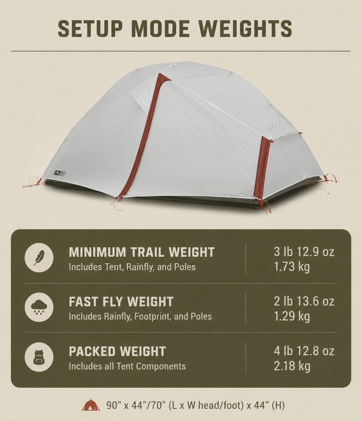 3 Person Tent