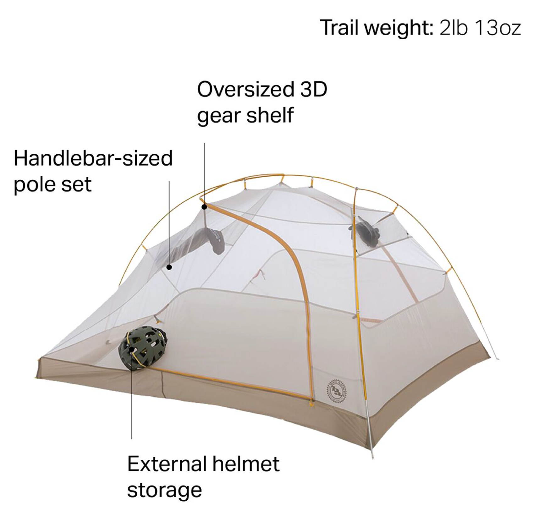 3 Person Bikepacking Tent